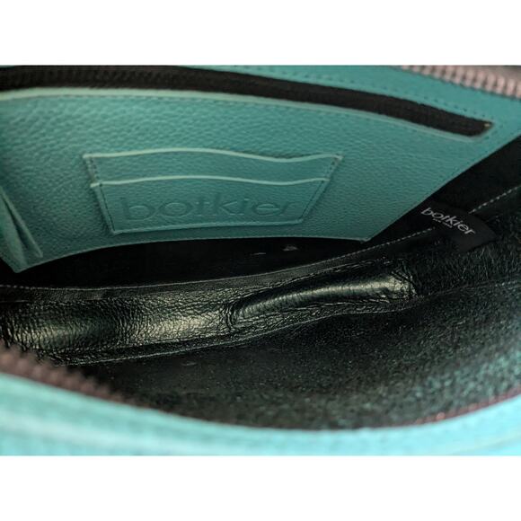 NWT Botkier BEATRICE Genuine Leather Saddle Bag in VERDIGRIS (Rare) $228 MSRP - Picture 6 of 8